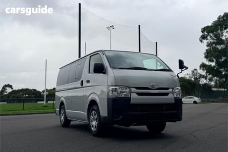 Silver 2016 Toyota HiAce Commercial DX