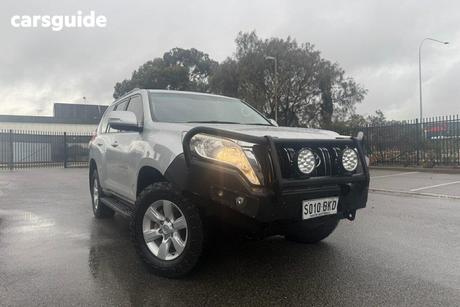 Silver 2015 Toyota Landcruiser Prado Wagon Gxl (4X4)