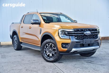 Yellow 2023 Ford Ranger Double Cab Pick Up Wildtrak 2.0 (4X4)