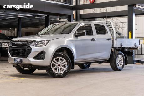 Silver 2024 Isuzu D-MAX Crew Cab Chassis Sx (4X4)