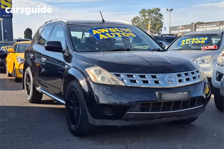Black 2008 Nissan Murano Wagon Ti