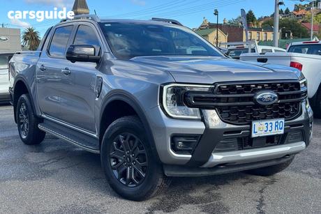 Grey 2024 Ford Ranger Double Cab Pick Up Wildtrak 2.0 (4X4)