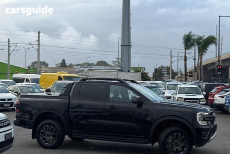 Black 2025 Ford Ranger Double Cab Pick Up Wildtrak 3.0 (4X4)