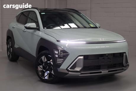 Green 2026 Hyundai Kona Wagon Hybrid Premium