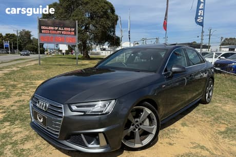 Grey 2019 Audi A4 Sedan 2.0 Tfsi Quattro S Tronic S Ln