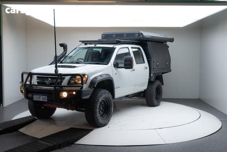 White 2010 Holden Colorado Crew Cab Pickup Lt-R (4X4)