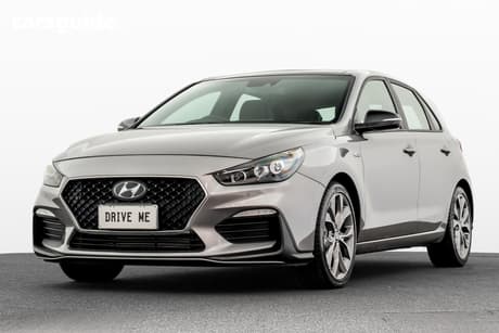 Grey 2021 Hyundai I30 Hatchback N Line Premium