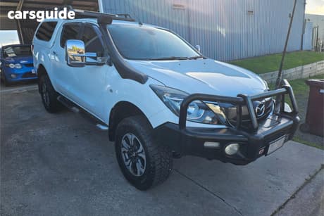 White 2016 Mazda BT-50 Dual Cab Utility Xtr (4X4)