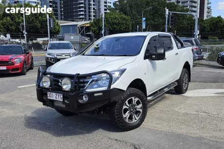 White 2020 Mazda BT-50 Dual Cab Utility Xtr (4X4) (5Yr)