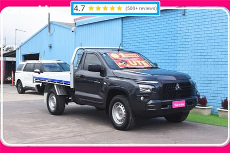 Grey 2025 Mitsubishi Triton Cab Chassis Glx (4X2)
