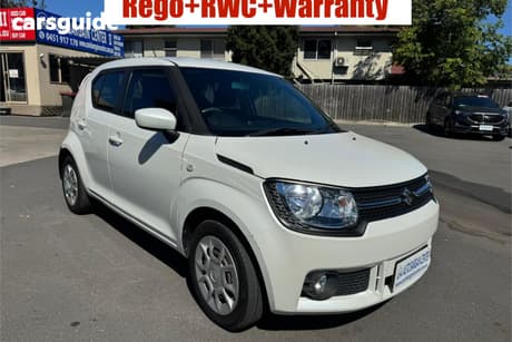 White 2018 Suzuki Ignis Wagon Gl (Qld)