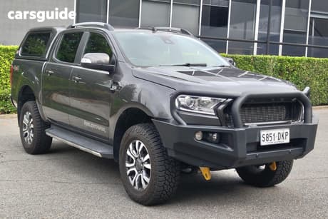 Grey 2016 Ford Ranger Dual Cab Pick-up Wildtrak 3.2 (4X4)