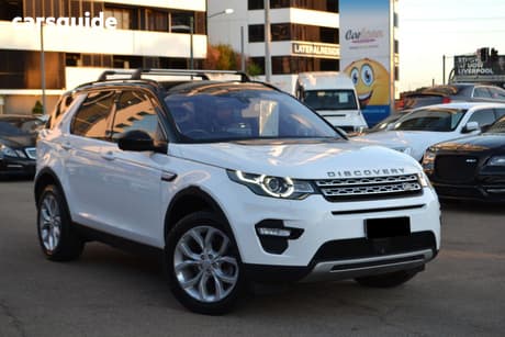 White 2016 Land Rover Discovery Sport Wagon Td4 180 Hse 5 Seat