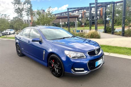 Blue 2016 Holden Commodore Sedan Ss-V Redline