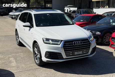 White 2018 Audi Q7 Wagon 3.0 Tdi Quattro (160Kw)