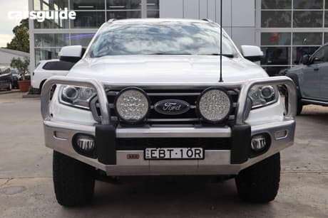 White 2019 Ford Everest Wagon Ambiente (4Wd 5 Seat)