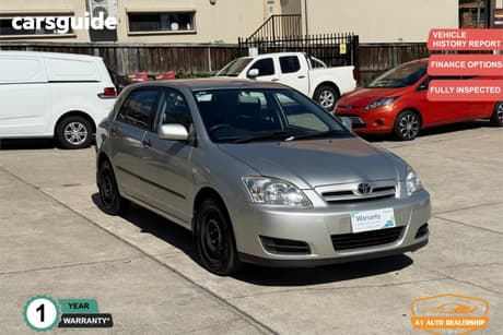 Silver 2006 Toyota Corolla Hatchback Ascent Seca