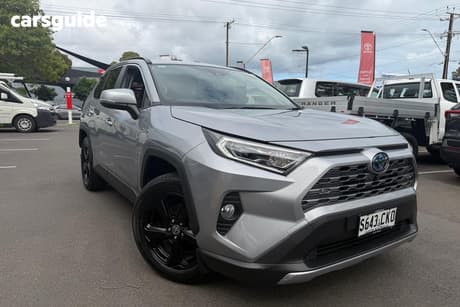Silver 2021 Toyota RAV4 Wagon Cruiser (2Wd) Hybrid