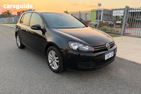 Black 2012 Volkswagen Golf Hatchback 103 Tdi Comfortline