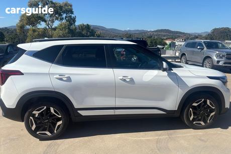 White 2026 Kia Seltos Wagon Gt-Line (Fwd) (Two-Tone)