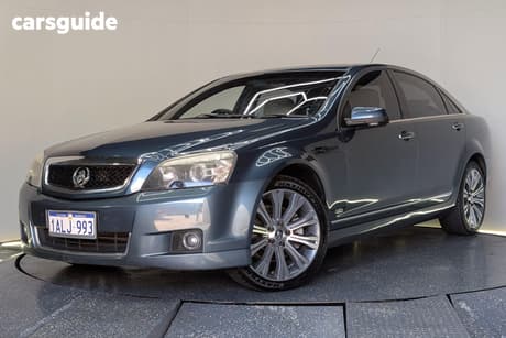 Blue 2008 Holden Caprice Sedan