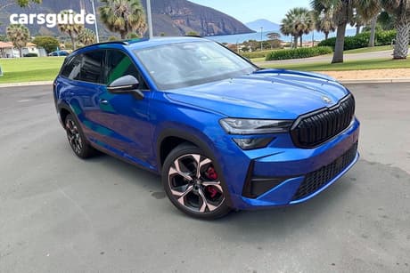 Blue 2025 Skoda Kodiaq Wagon Select (4X4)