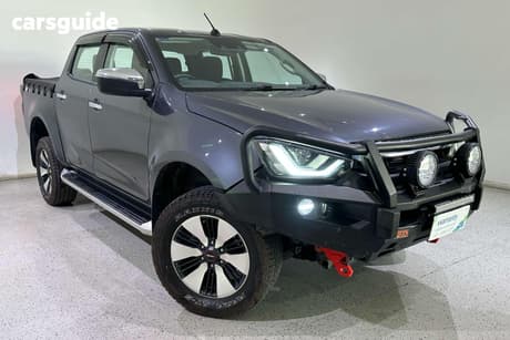 Grey 2021 Isuzu D-MAX Crew Cab Utility Ls-U (4X4)