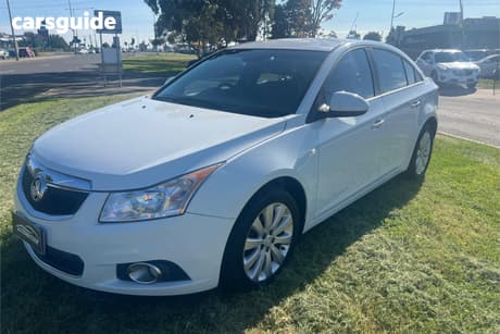 White 2014 Holden Cruze Sedan Cdx