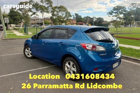Blue 2012 Mazda 3 Hatchback Neo