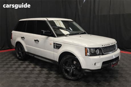 White 2011 Land Rover Range Rover Sport Wagon 3.0 Tdv6 Autobiography