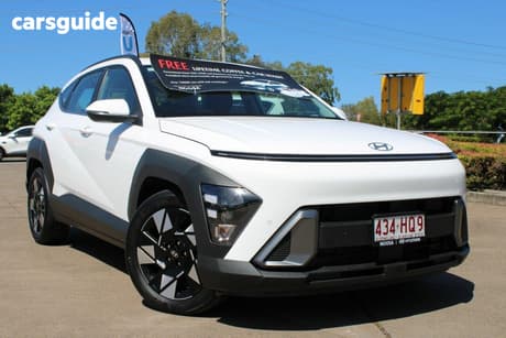 White 2023 Hyundai Kona Wagon