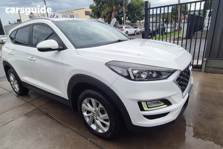 White 2020 Hyundai Tucson Wagon Active (2Wd)