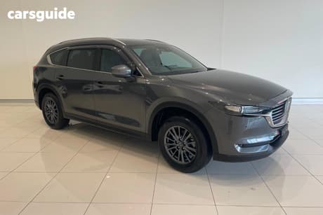 Grey 2022 Mazda CX-8 Wagon Touring (Fwd)
