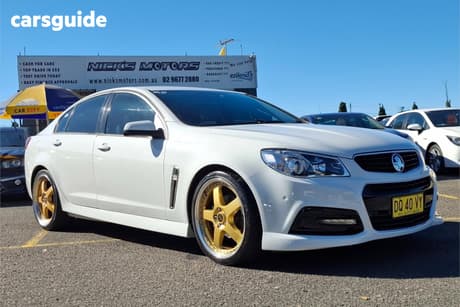 White 2014 Holden Commodore Sedan Sv6 Storm
