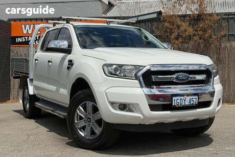 White 2016 Ford Ranger Crew Cab Utility Xl 3.2 (4X4)