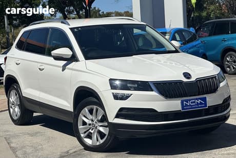 White 2021 Skoda Karoq Wagon 110Tsi