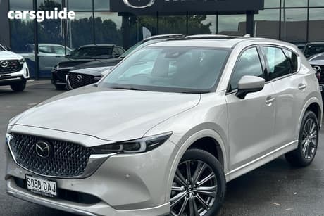 Silver 2024 Mazda CX-5 Wagon G25 Akera (Awd)