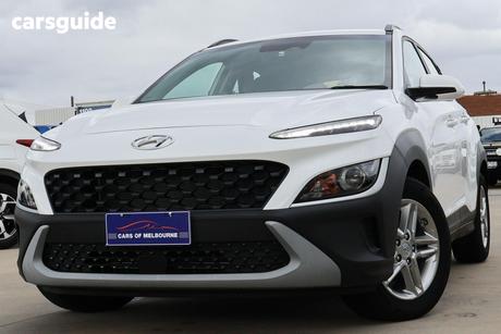 White 2021 Hyundai Kona Wagon (Fwd)