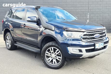 Blue 2020 Ford Everest Wagon Trend (4Wd 7 Seat)