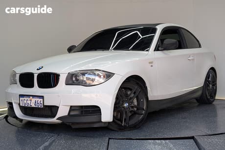 White 2010 BMW 1 Coupe 135I SPORT R