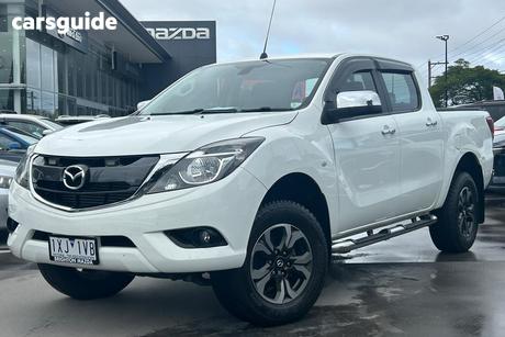 White 2017 Mazda BT-50 Dual Cab Utility Xtr (4X4)