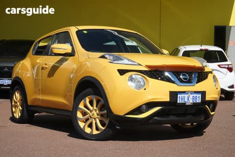 Yellow 2016 Nissan Juke Wagon Ti-S (Awd)