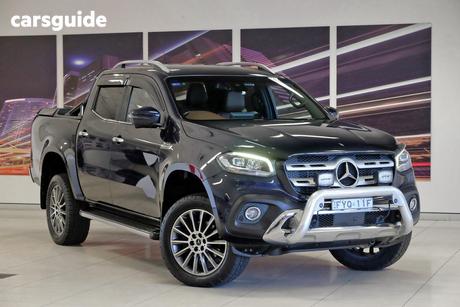 Blue 2020 Mercedes-Benz X350 Dual Cab Utility D Power (4Matic)