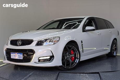 White 2016 Holden Commodore Sportswagon Ss-V Redline