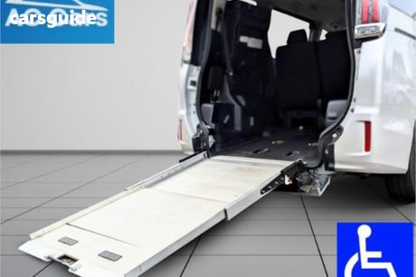 Silver 2021 Toyota Noah Commercial PETROL WELCAB PEOPLE MOVER WHEELCHAIR RAMP