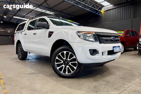White 2015 Ford Ranger Crew Cab Utility Xl 2.2 (4X4)