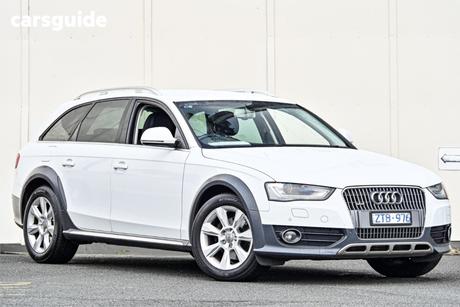 White 2012 Audi A4 Wagon Allroad Quattro Le
