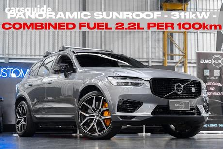 Silver 2021 Volvo XC60 Wagon T8 Phev Polestar (Awd)