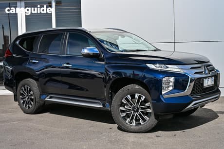 Blue 2021 Mitsubishi Pajero Sport Wagon Gls (4X4) 7 Seat
