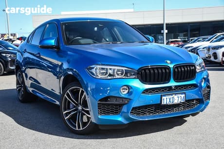 Blue 2017 BMW X6 SUV F86 4X4